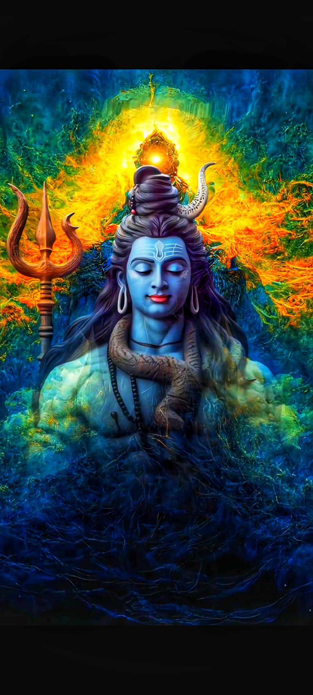 Shiv With Holi