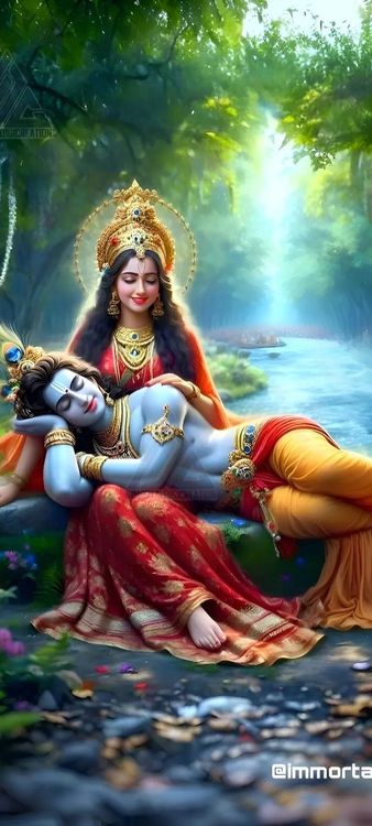 Lovers Radha Krishna