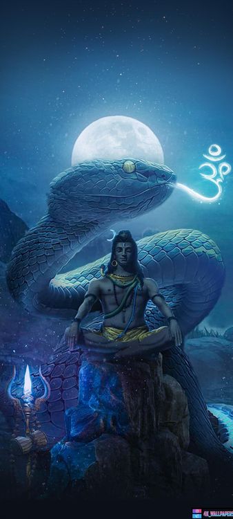 Shiva with Sanik